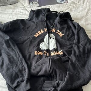 Black Ghost BOO-Ty Graphic Hoodie